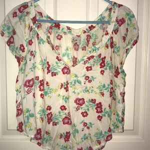 Hollister Floral Top